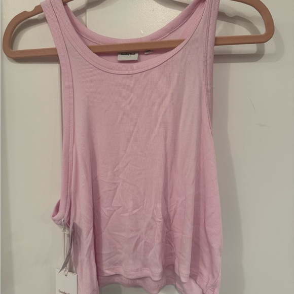 Sunday best pink XL crop tank NWT - Picture 7 of 8